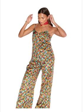 Never Fully Dressed Abstract Pants and Cami